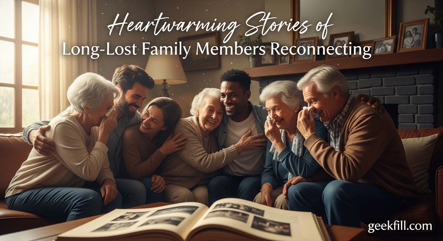 Heartwarming Stories of Long-Lost Family Members Reconnecting