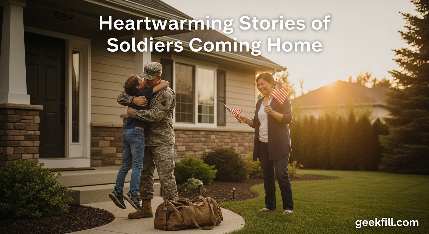 Heartwarming Stories of Soldiers Coming Home