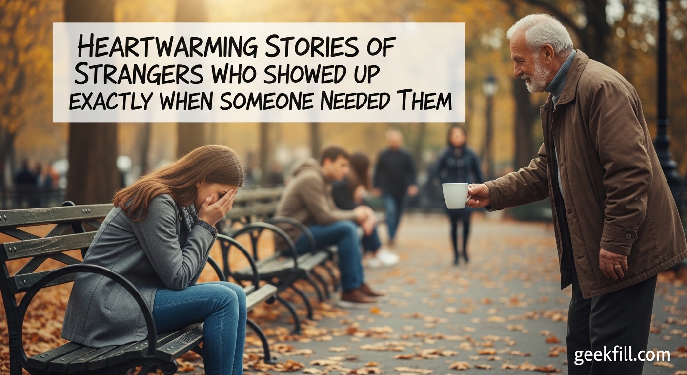 Heartwarming Stories of Strangers Who Showed Up Exactly When Someone Needed Them