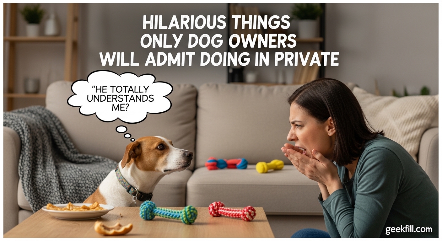 Hilarious Things Only Dog Owners Will Admit Doing in Private