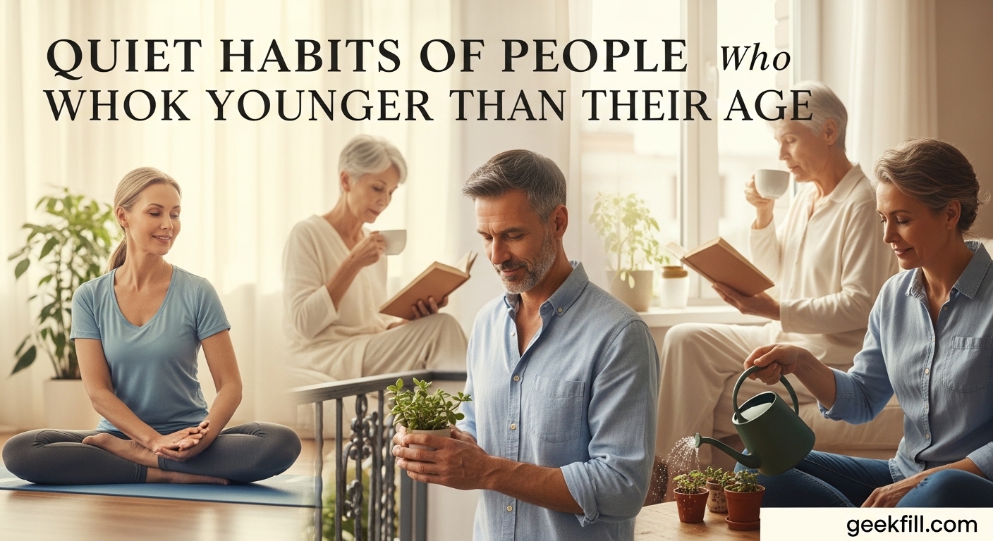 Quiet Habits of People Who Look Younger Than Their Age