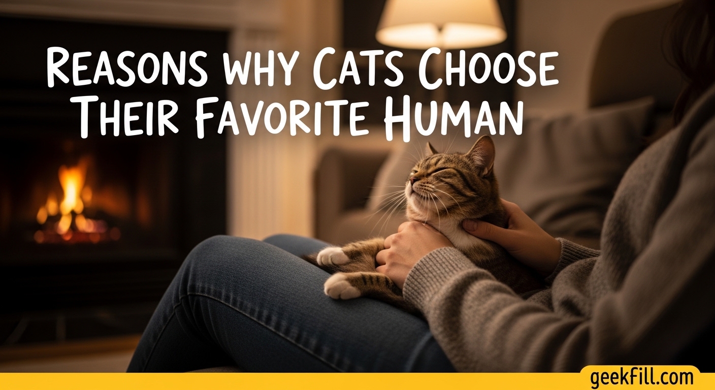 Reasons Why Cats Choose Their Favorite Human