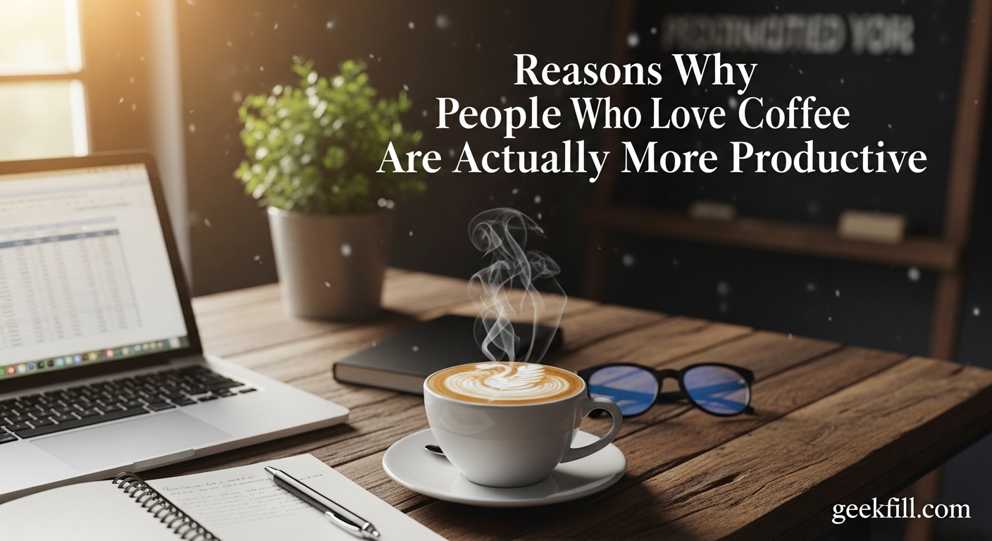 Reasons Why People Who Love Coffee Are Actually More Productive