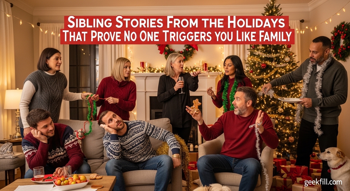 Sibling Stories From the Holidays That Prove No One Triggers You Like Family