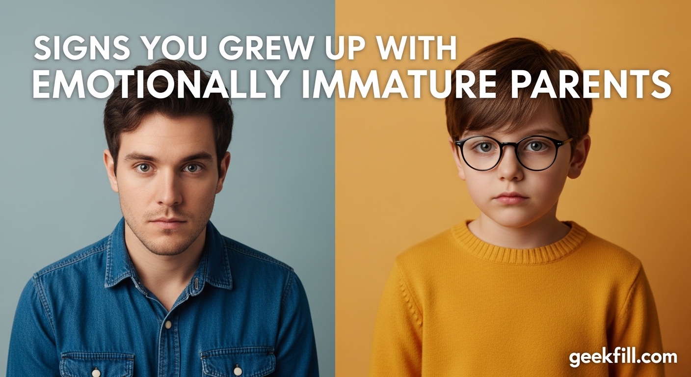 Signs You Grew Up With Emotionally Immature Parents