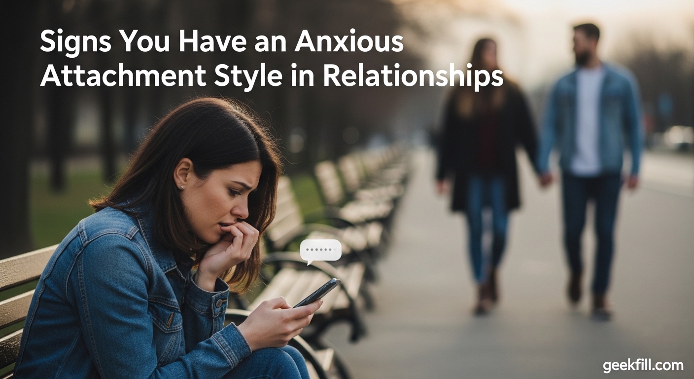 Signs You Have an Anxious Attachment Style in Relationships