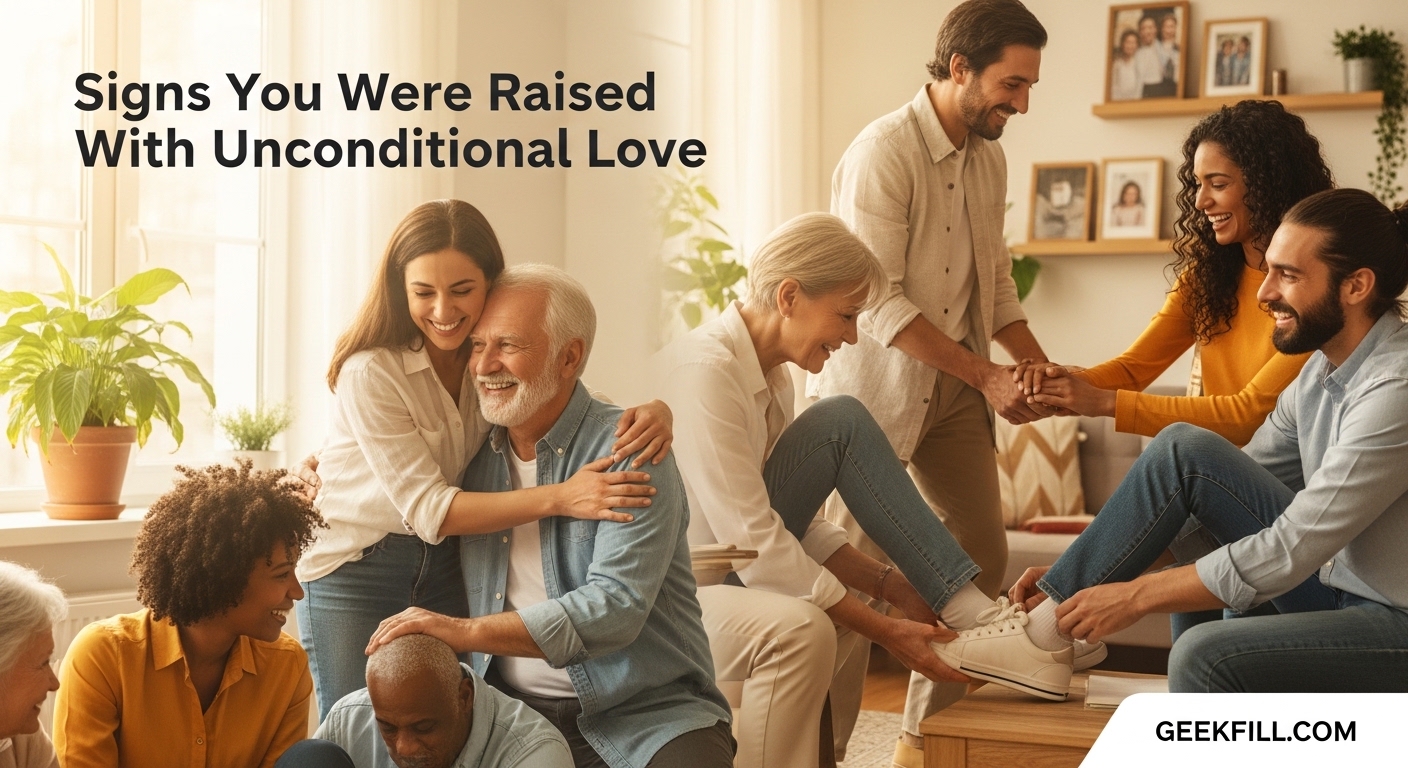 Signs You Were Raised With Unconditional Love