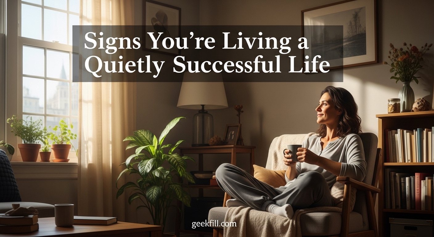 Signs You're Living a Quietly Successful Life