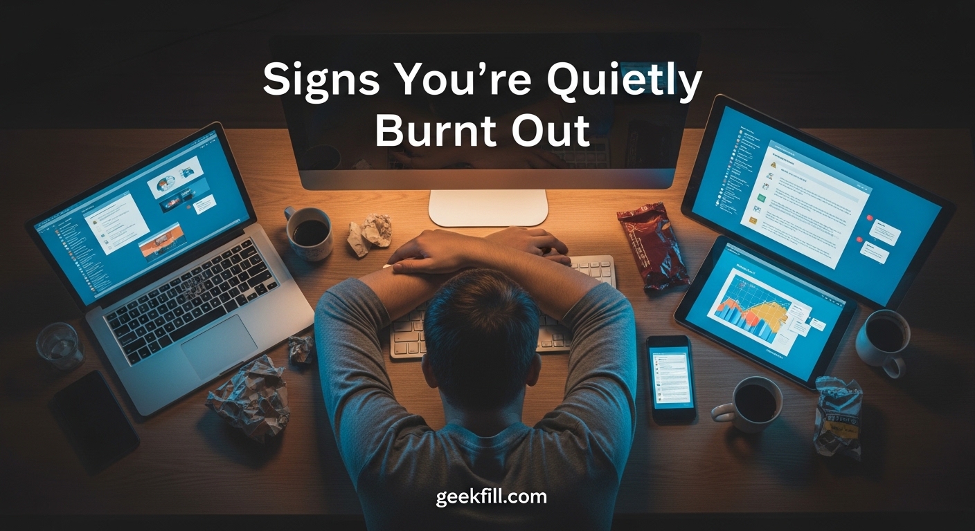 Signs You're Quietly Burnt Out