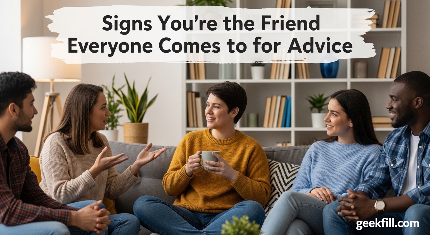 Signs You're the Friend Everyone Comes to for Advice