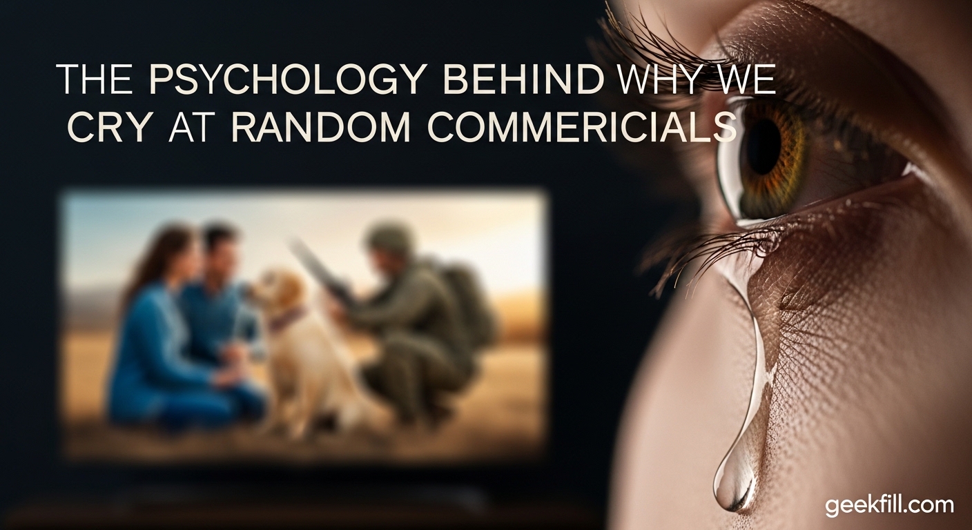 The Psychology Behind Why We Cry at Random Commercials