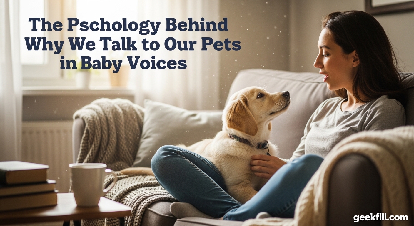 The Psychology Behind Why We Talk to Our Pets in Baby Voices