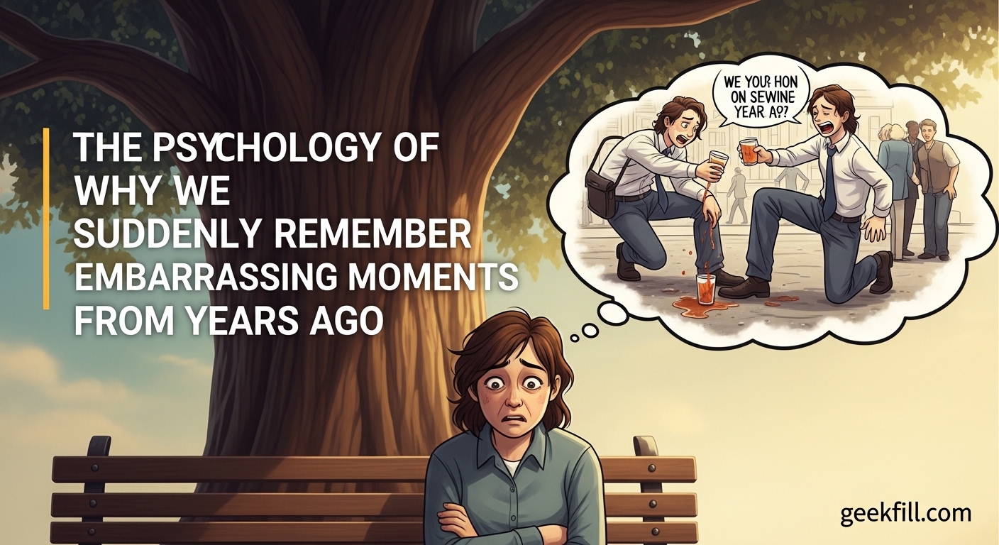 The Psychology of Why We Suddenly Remember Embarrassing Moments From Years Ago