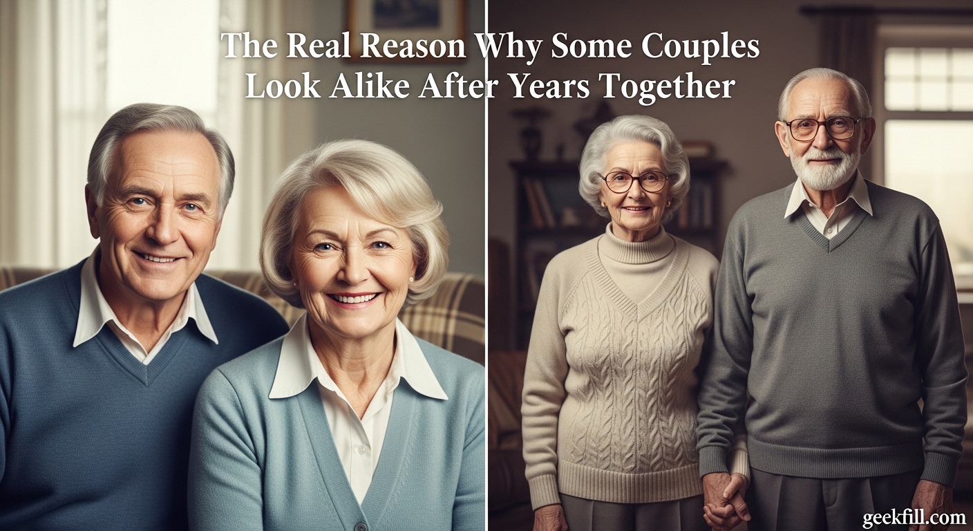 The Real Reason Why Some Couples Look Alike After Years Together