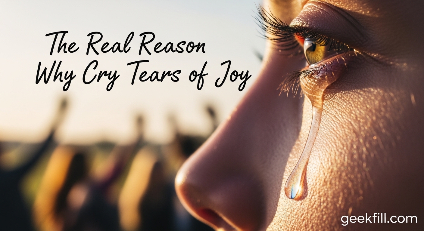 The Real Reason Why We Cry Tears of Joy