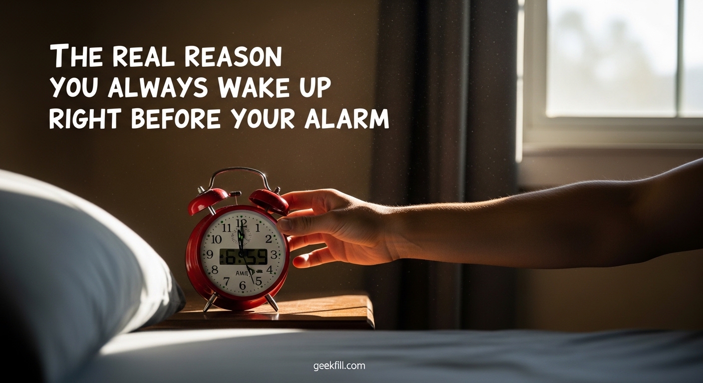 The Real Reason You Always Wake Up Right Before Your Alarm