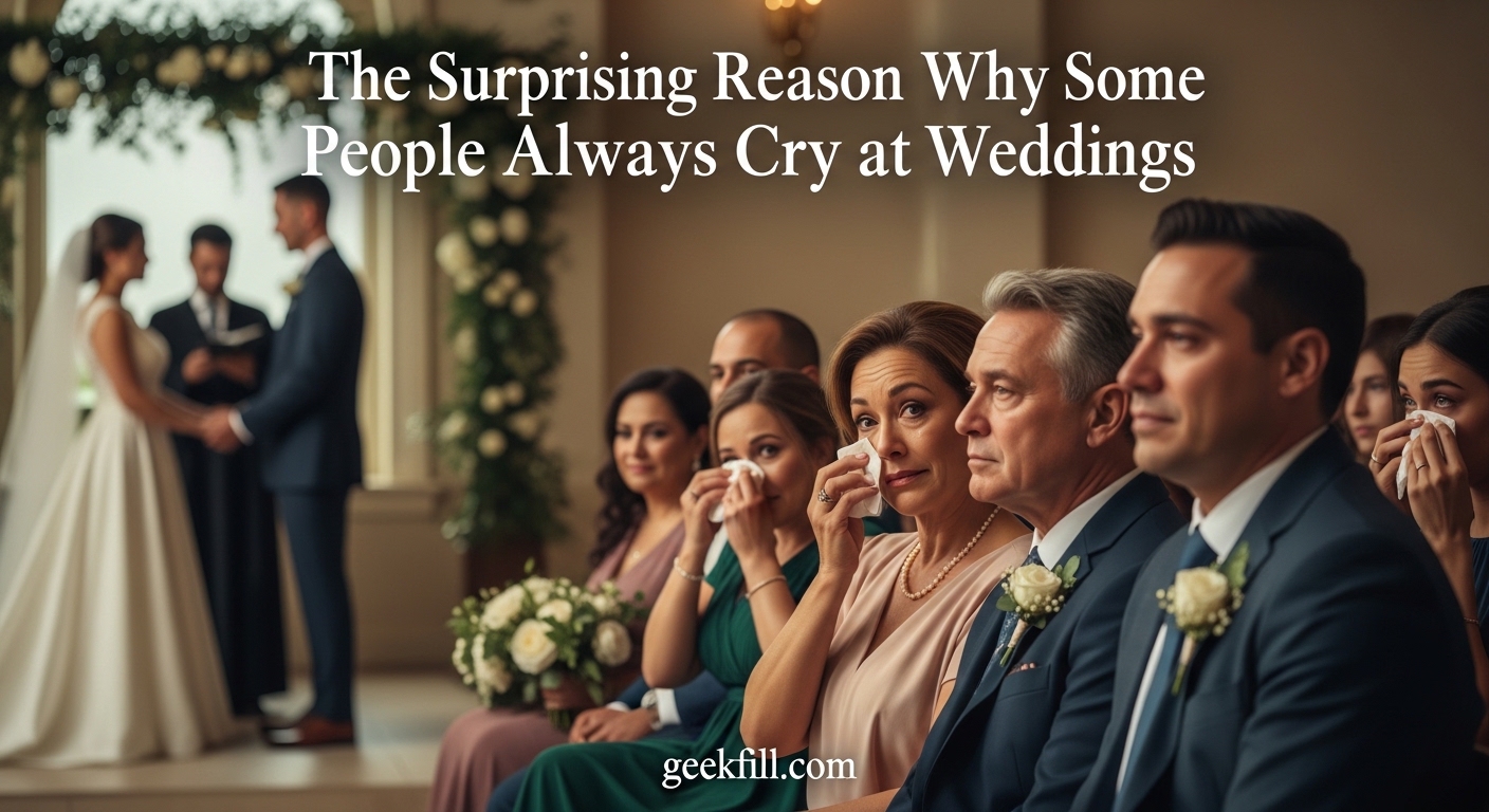 The Surprising Reason Why Some People Always Cry at Weddings