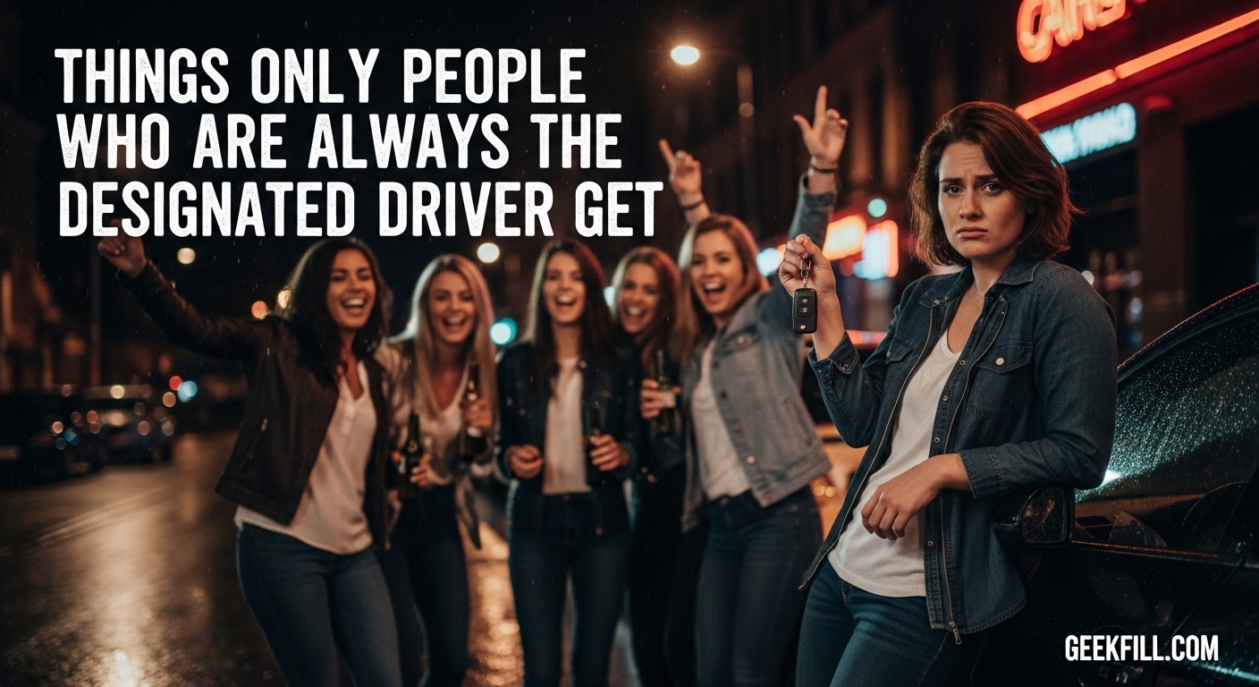 Things Only People Who Are Always the Designated Driver Get