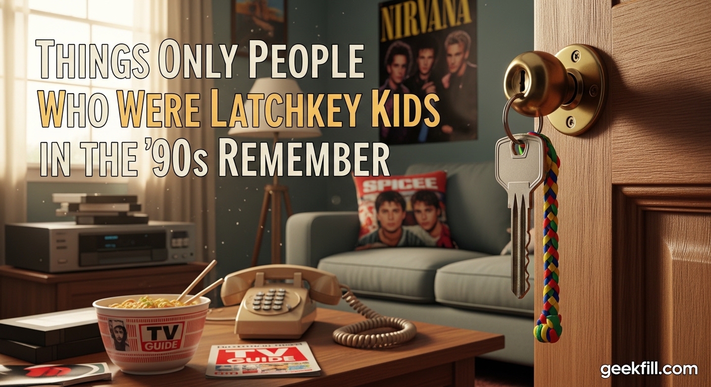 Things Only People Who Were Latchkey Kids in the '90s Remember