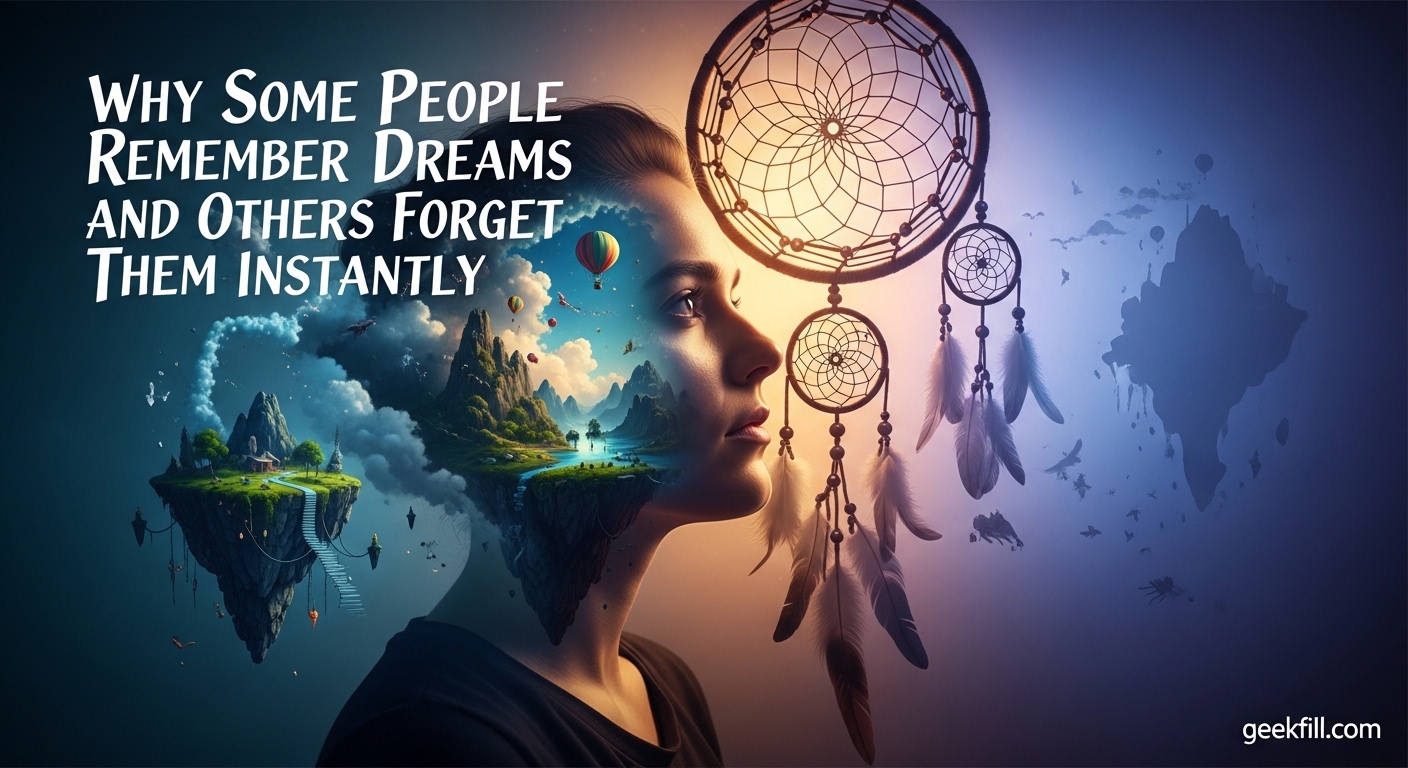 Why Some People Remember Dreams and Others Forget Them Instantly