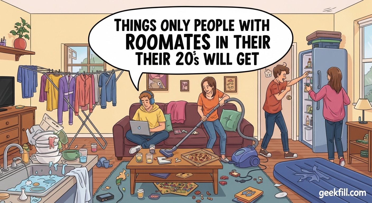 hings Only People With Roommates in Their 20s Will Get