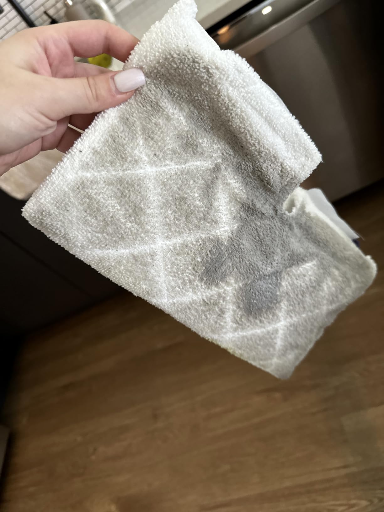 Shark Steam Pocket Mop with 2 Washable Double-sided Pads, Purple, S3501 customer photo 2