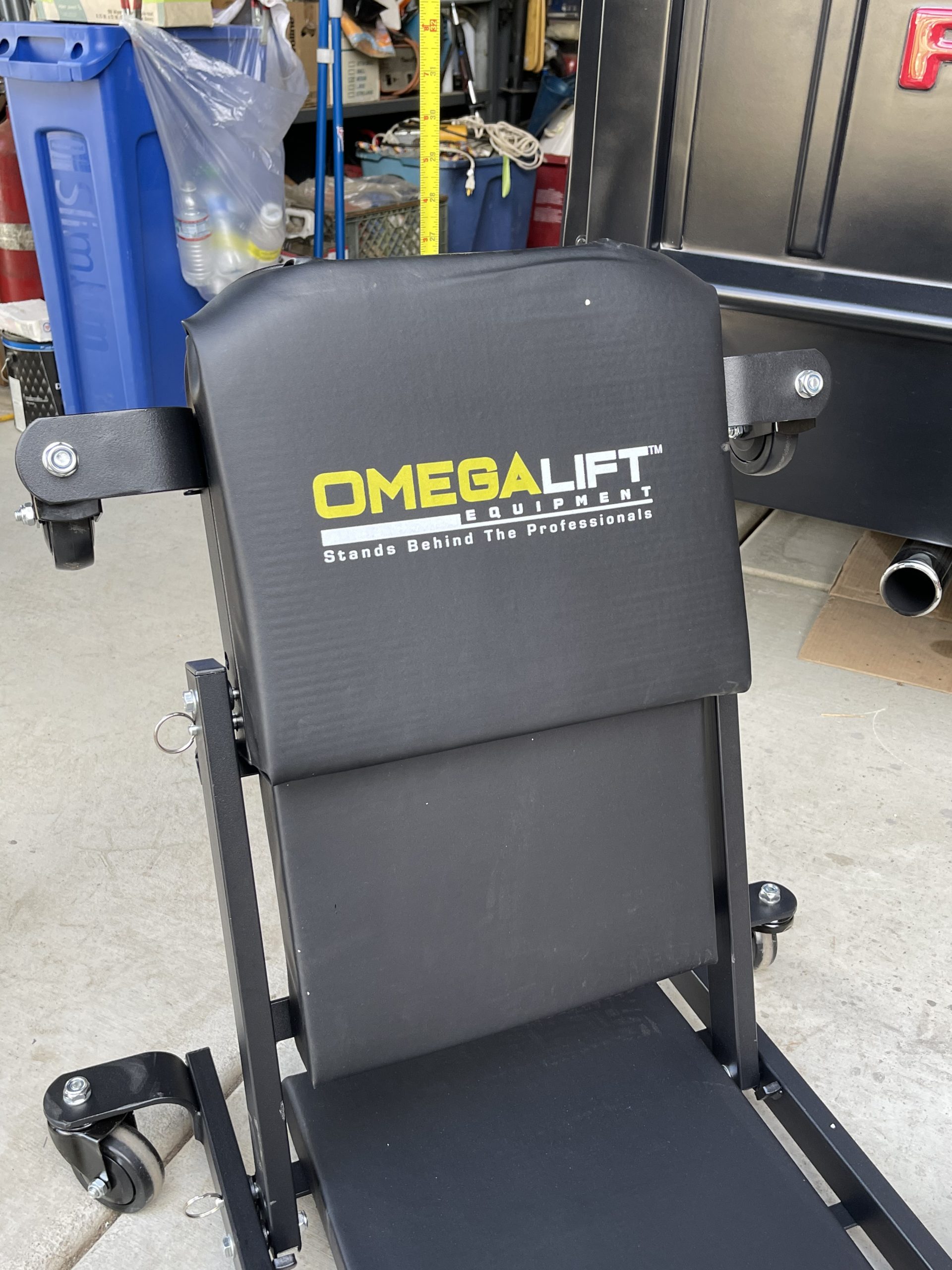 Omega 91452 Black Low Profile Z-Creeper - 450 lbs. Capacity customer photo 1
