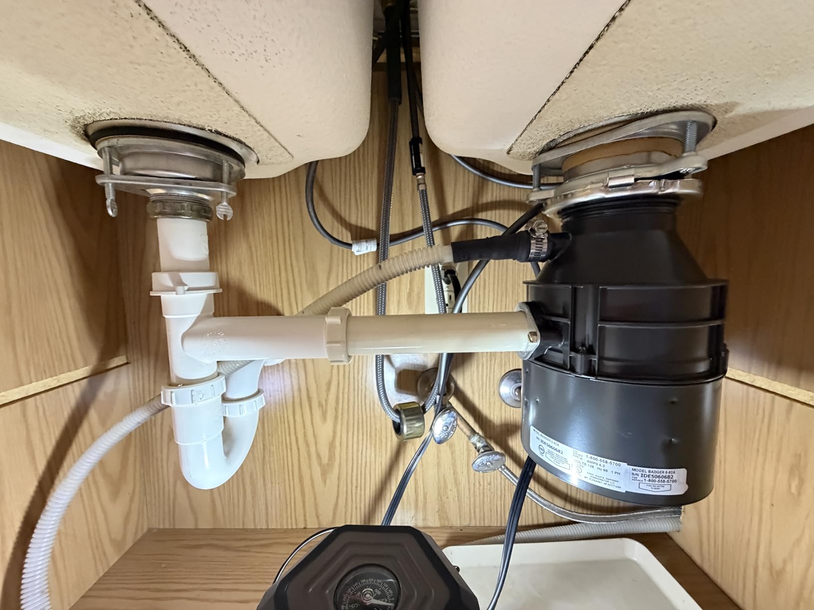 InSinkErator Badger 5 Garbage Disposal with Power Cord, Badger Series 1/2 HP Continuous Feed Food Waste Disposer customer photo 2