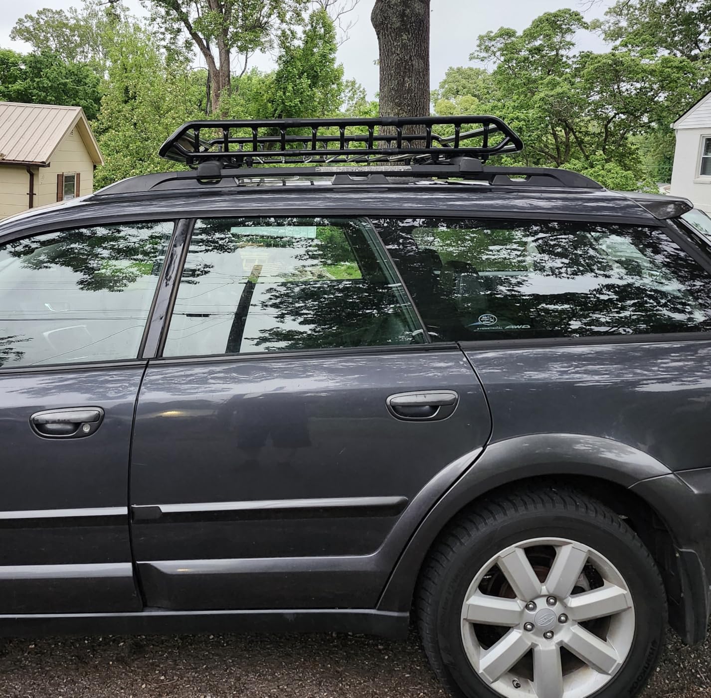MaxxHaul Steel Roof Rack Cargo Basket, 46