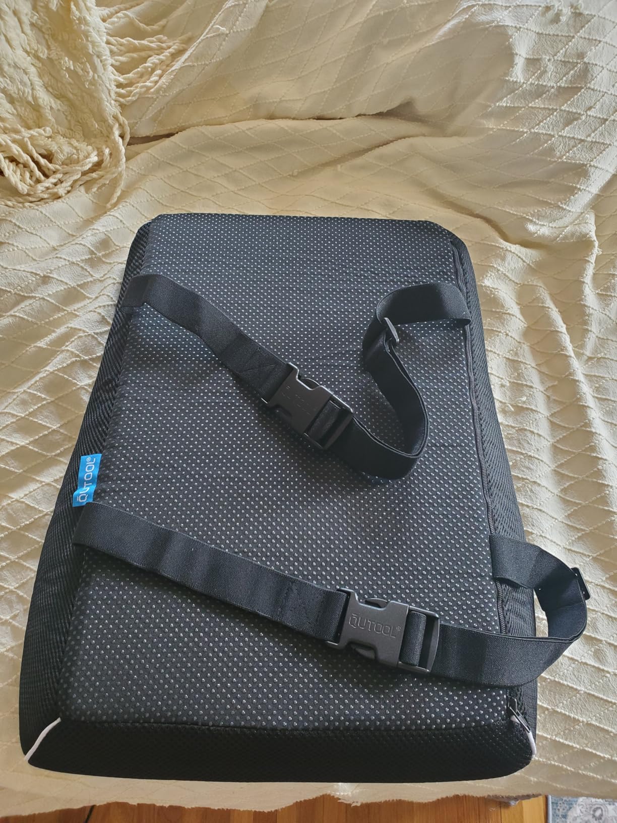 Lumbar Support Pillow for Office Chair, Office Home Essentials,Gifts for Mom,Dad, Back Support Pillow for Car, Chair Cushions,Back Pain Relief Improve Posture,Mesh Cover Double Adjustable Straps customer photo 2