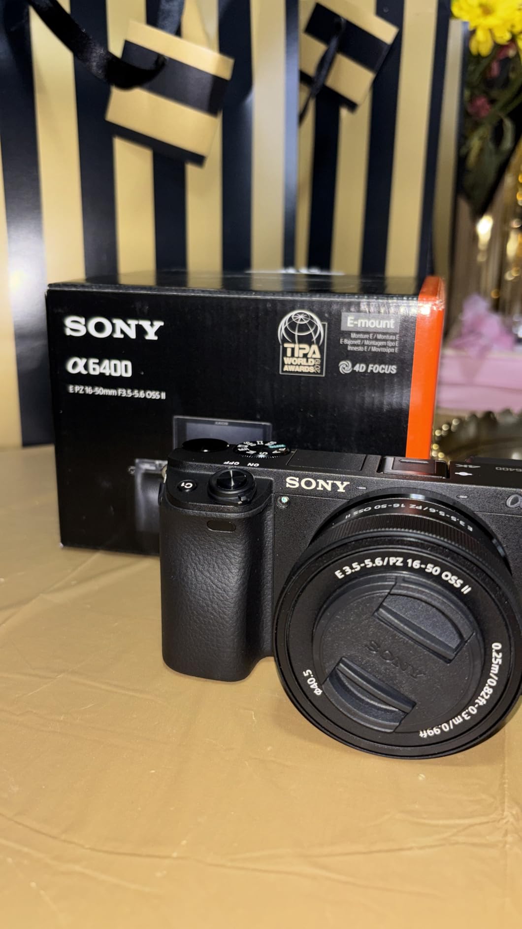 Sony Alpha a6400 Mirrorless Camera: Compact APS-C Interchangeable Lens Digital Camera with Real-Time Eye Auto Focus, 4K Video, Flip Screen & 16-50mm Lens customer photo 1