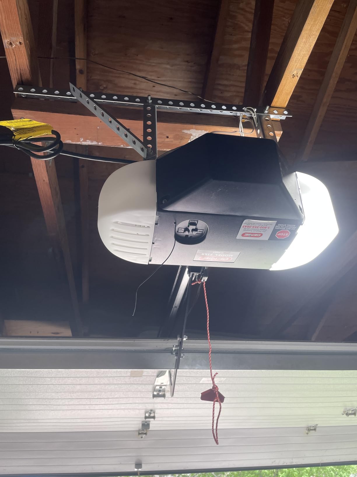 Genie StealthDrive Connect Smart Belt Drive Garage Door Opener, 7155-TKV customer photo 1