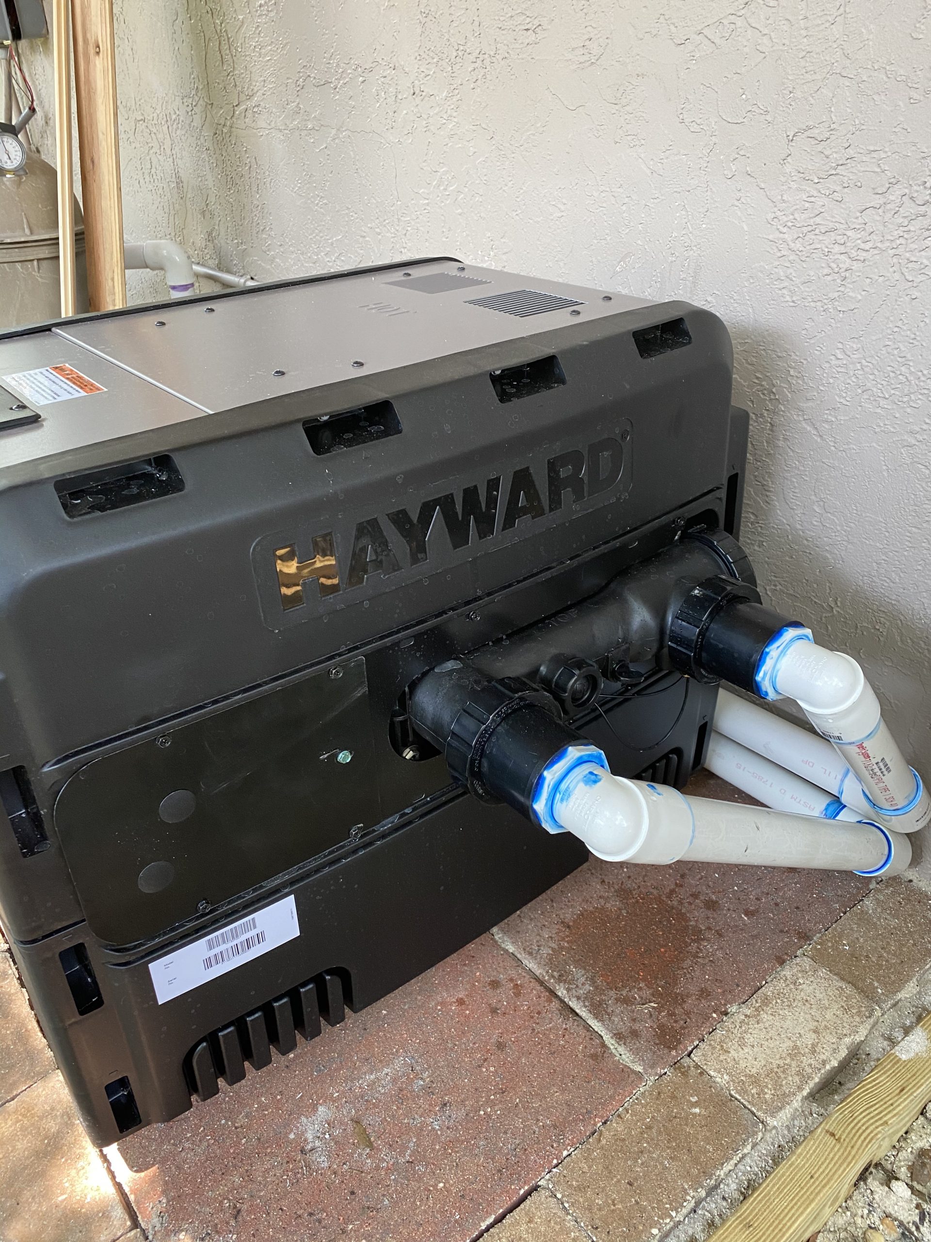 Hayward Pool Heater for Inground Pools Universal H-Series 150,000 BTU (Natural Gas Pool Heater) Pool and Spa Heater W3H150FDN Replacement for H150FDN customer photo 2
