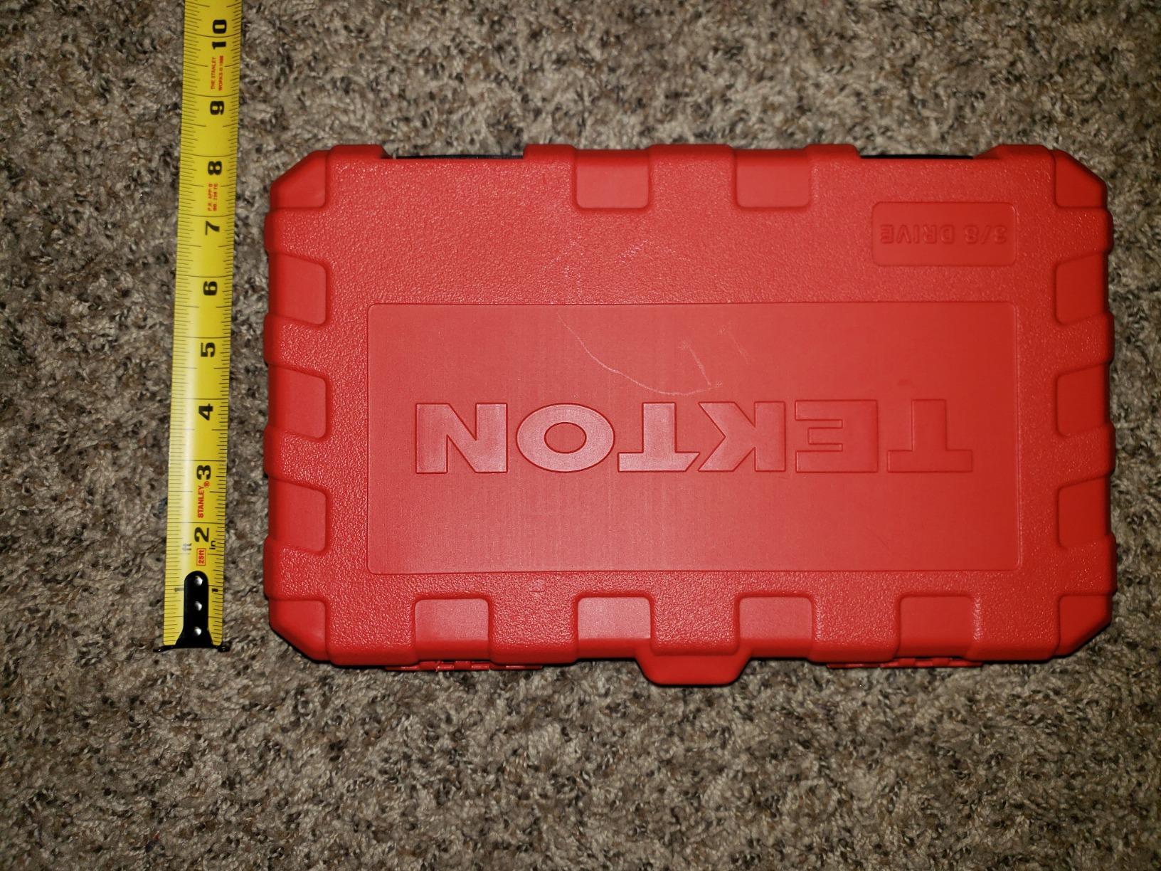 TEKTON 3/8 Inch Drive 6-Point Socket and Ratchet Set, 73-Piece (1/4-1 in., 6-24 mm) | SKT15311 customer photo 2