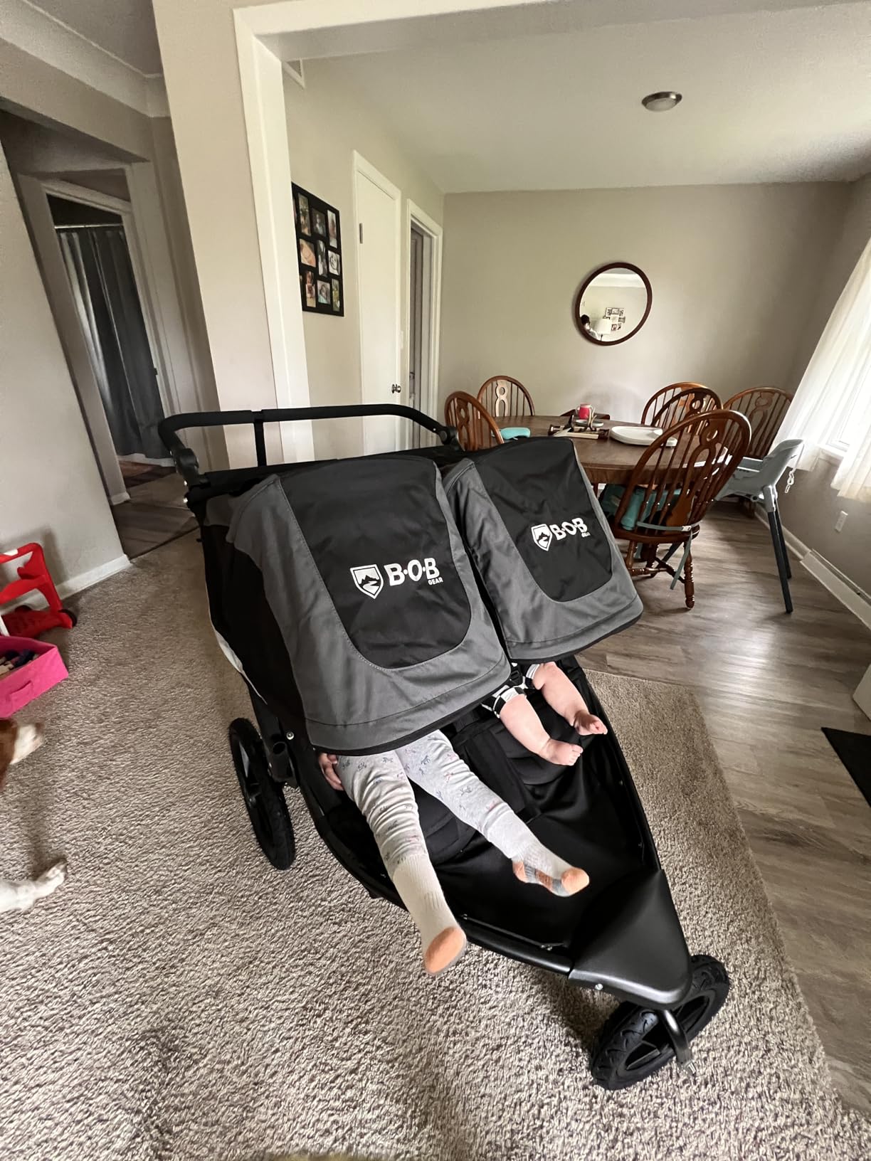 BOB Gear Revolution Flex 3.0 Jogging Stroller — Graphite Black customer photo 2