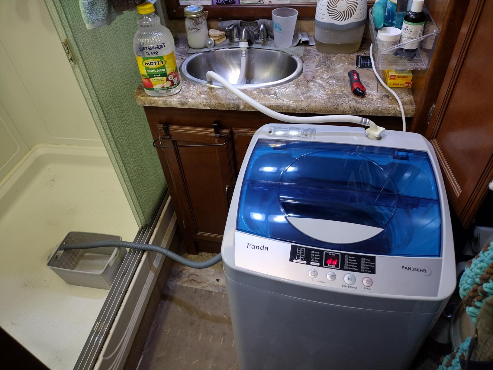 Panda 1.34 Cu.Ft. Portable Washing Machine, Fully Automatic Portable Washer customer photo 1