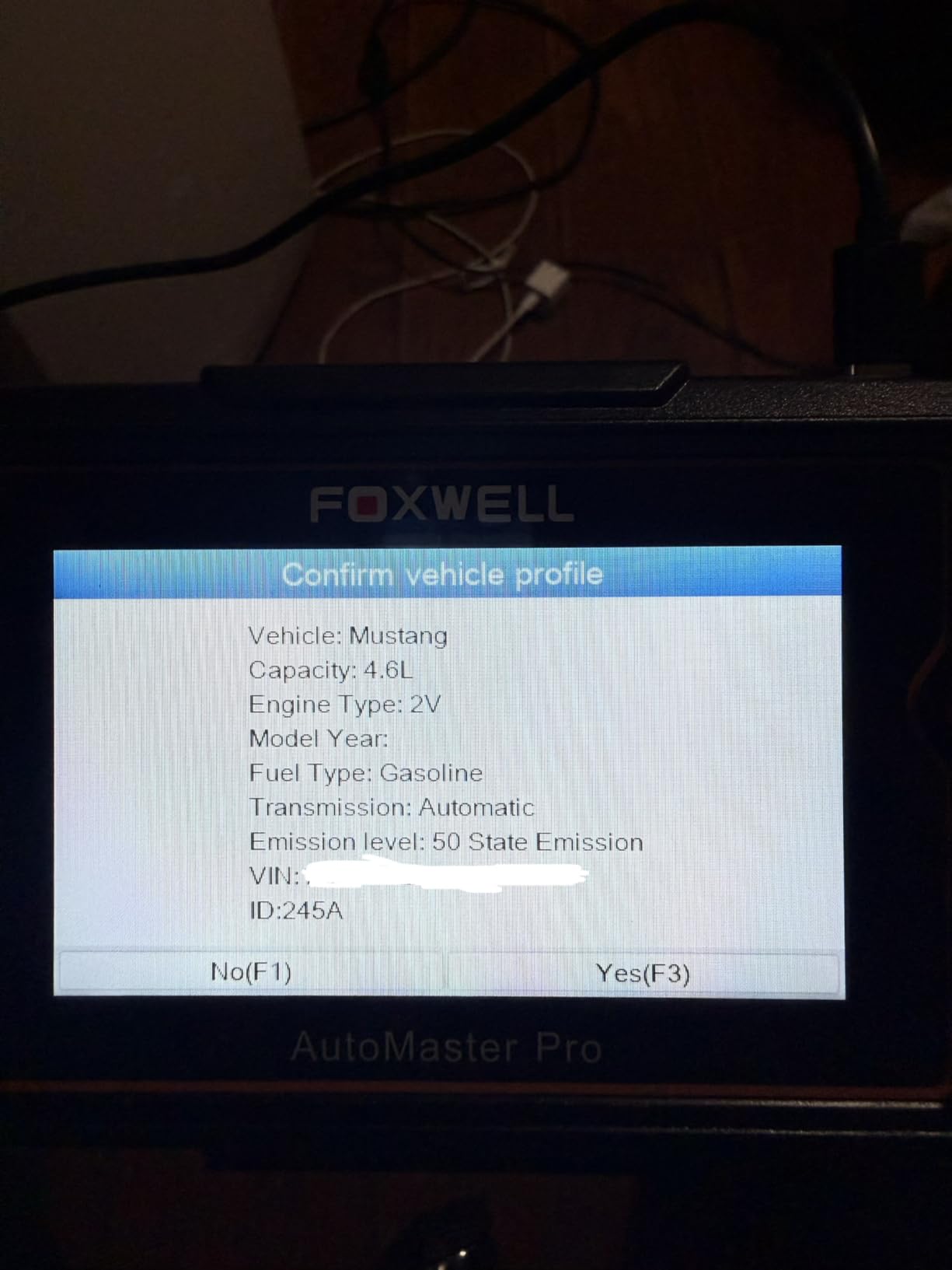 FOXWELL Car Scanner NT604 Elite OBD2 Scanner ABS SRS Transmission customer photo 1
