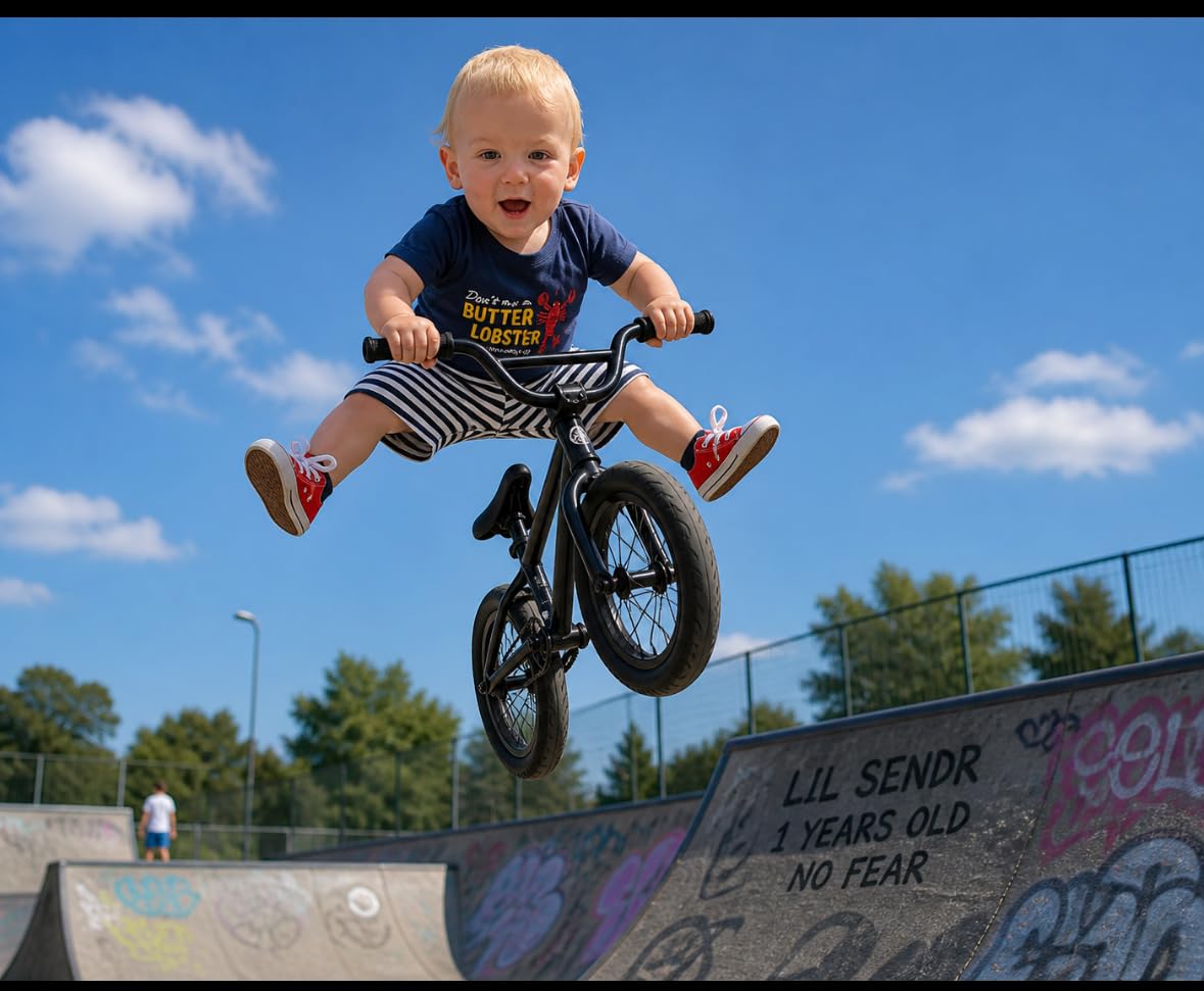 Retrospec Cricket Baby Balance Bike, 4-Wheel Ride-On Toy for Ages 12-24 Months – First Bike & Toddler Bike for 1 Year Old Boys & Girls, First Birthday Gift customer photo 1