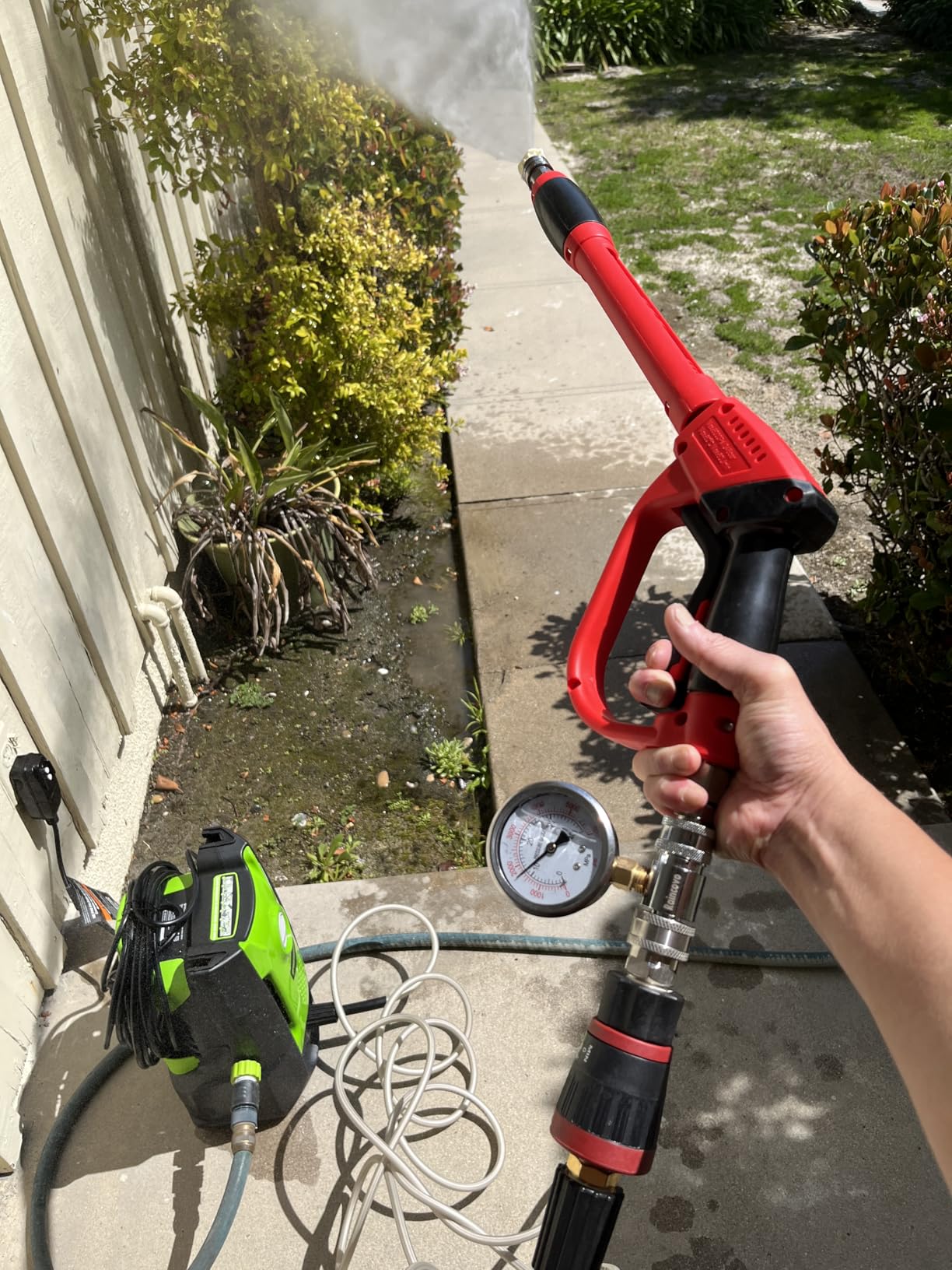 Greenworks 1600 PSI (1.2 GPM) Electric Pressure Washer customer photo 1