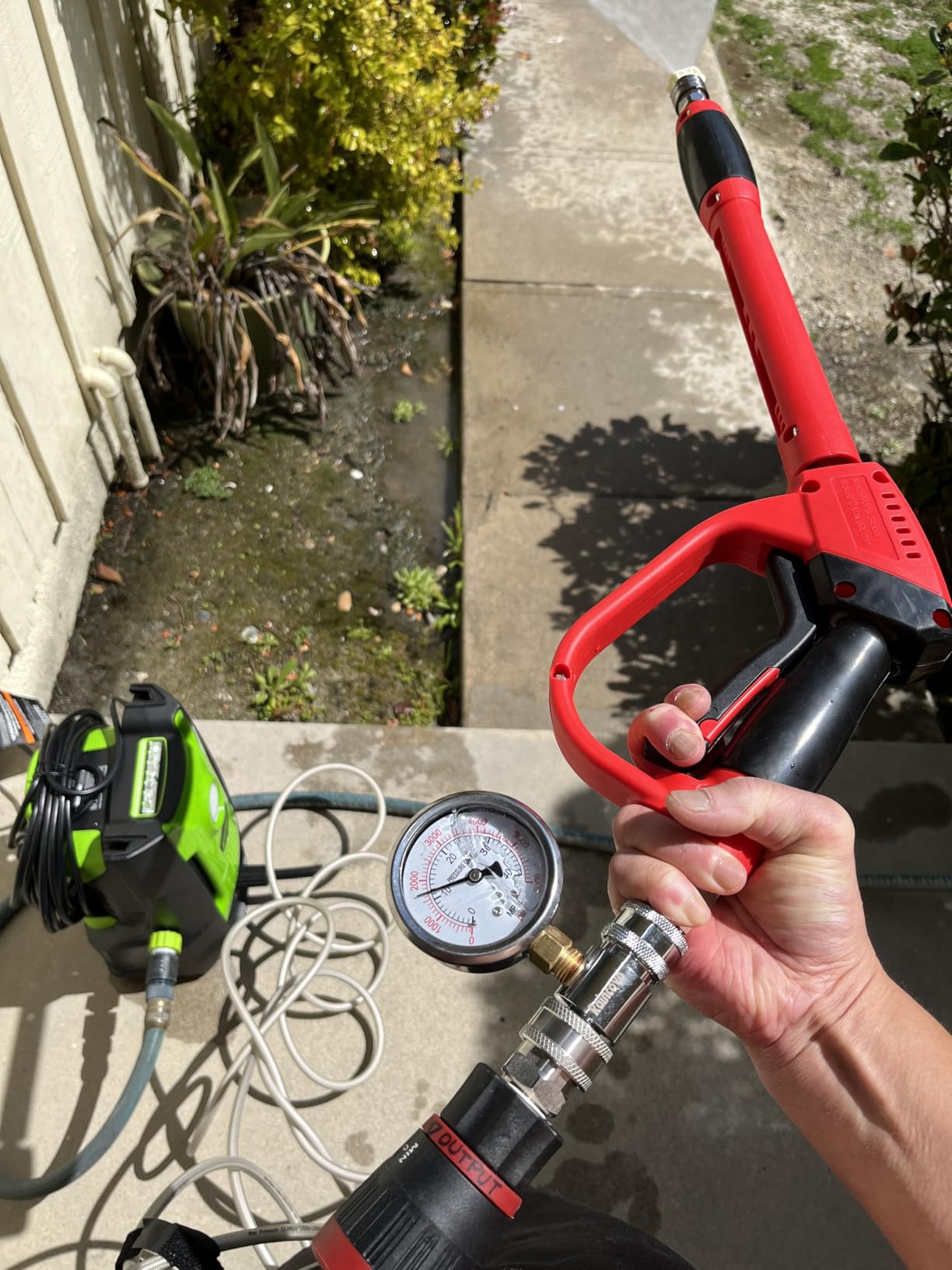 Greenworks 1600 PSI (1.2 GPM) Electric Pressure Washer customer photo 2