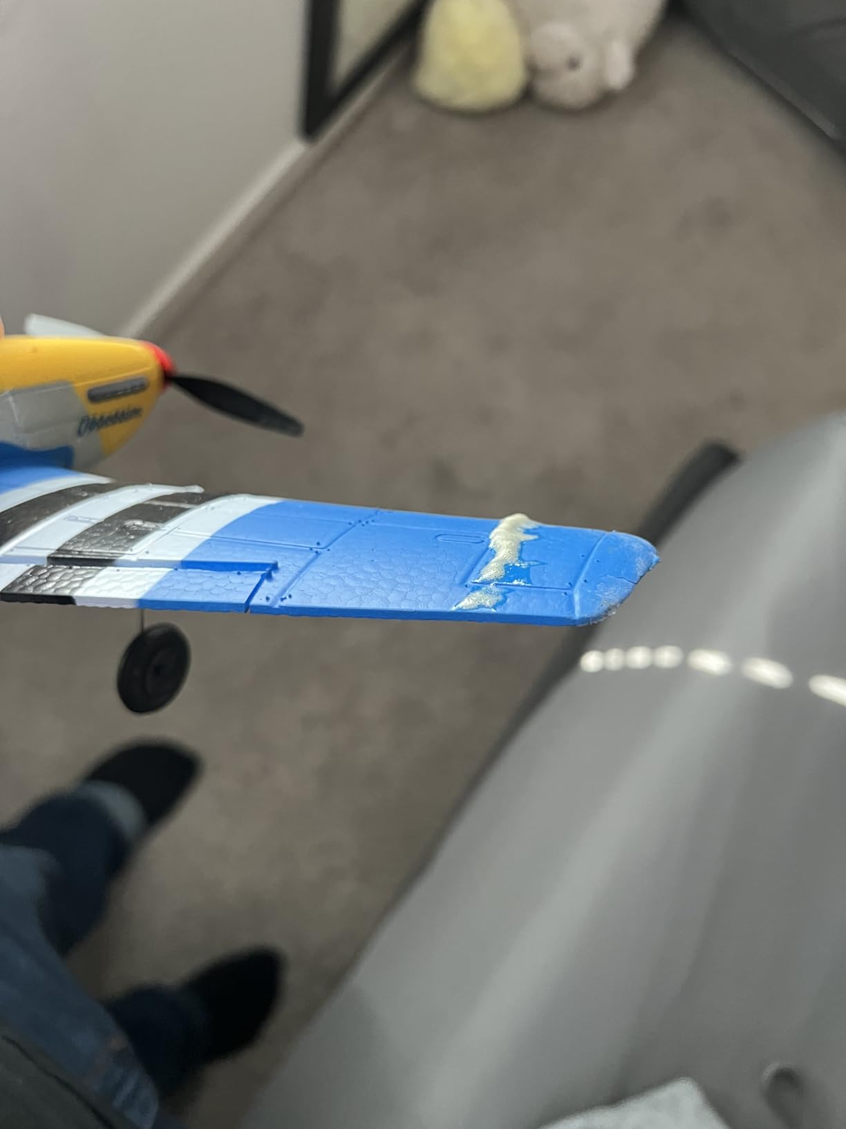 ANTSIR RC Plane for Adults & Teens 14+, BF109 4 Channel Remote Control Airplane with 6-Axis Gyro, 3 Flight Modes, Ready to Fly WW2 Warbird for Beginners and Park Flying customer photo 2