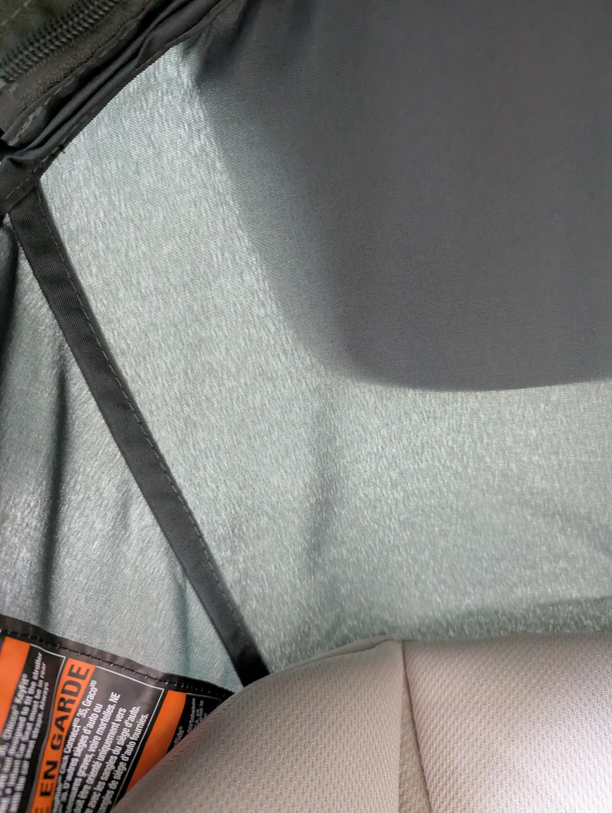Ingenuity 3Dquickclose CS+ Compact Fold Stroller – Lightweight Stroller with Oversized Canopy, Extra-Large Storage and Compact Fold, Gray customer photo 2