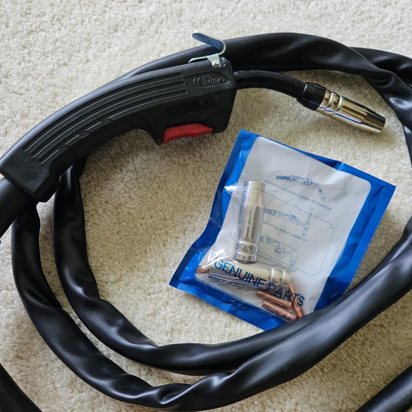 GZ GUOZHI 140A MIG Welder, 3 in 1 Welder FLUX MIG/ARC/Lift TIG Multi-Process Mig Welder, 110V IGBT Inverter Gasless Welder customer photo 2
