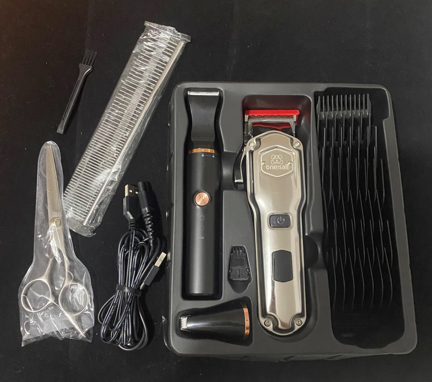 oneisall Dog Clippers Grooming Kit for Thick Coats & Heavy Duty customer photo 2