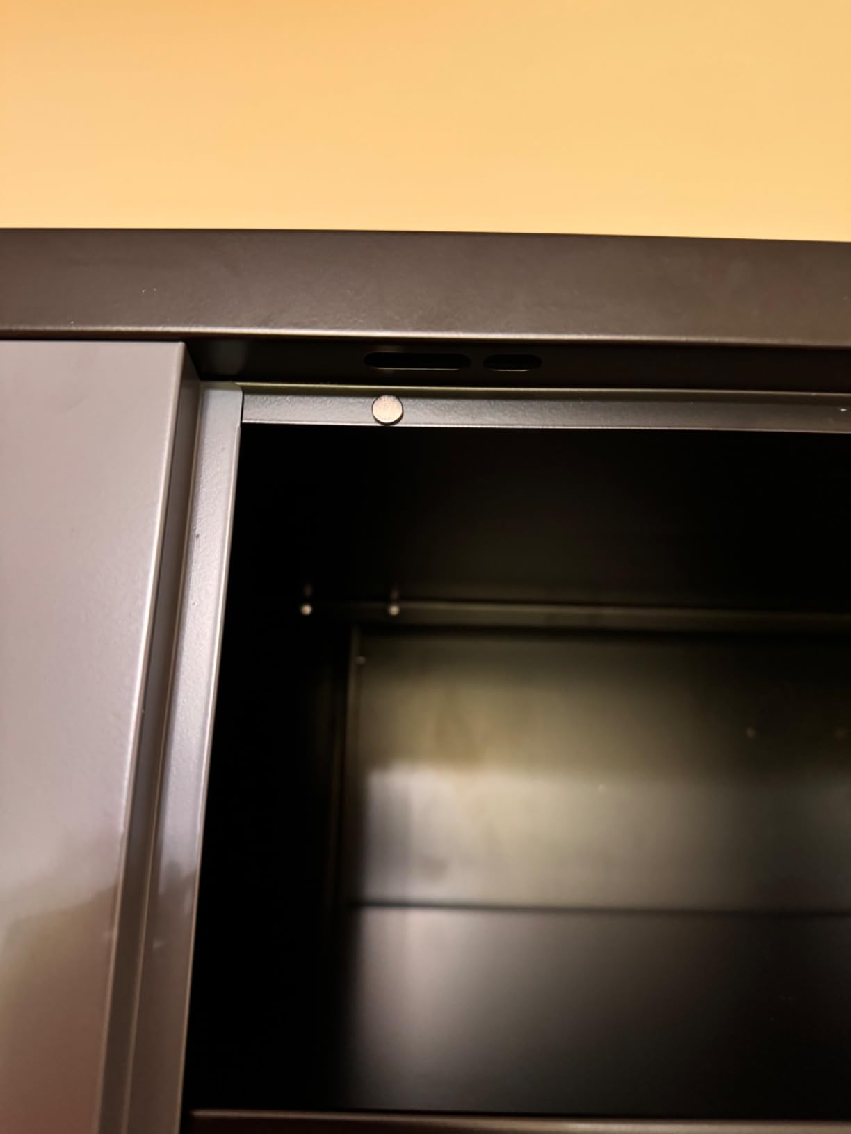 SISESOL Wide & Deep Metal Storage Cabinet with 2 Doors and 6 Shelves,72x36x18 Garage Storage Cabinet,Tall Black Locking Metal Cabinets with Lock,Steel Locked Cabinets for Home,Office,Garage,School customer photo 1