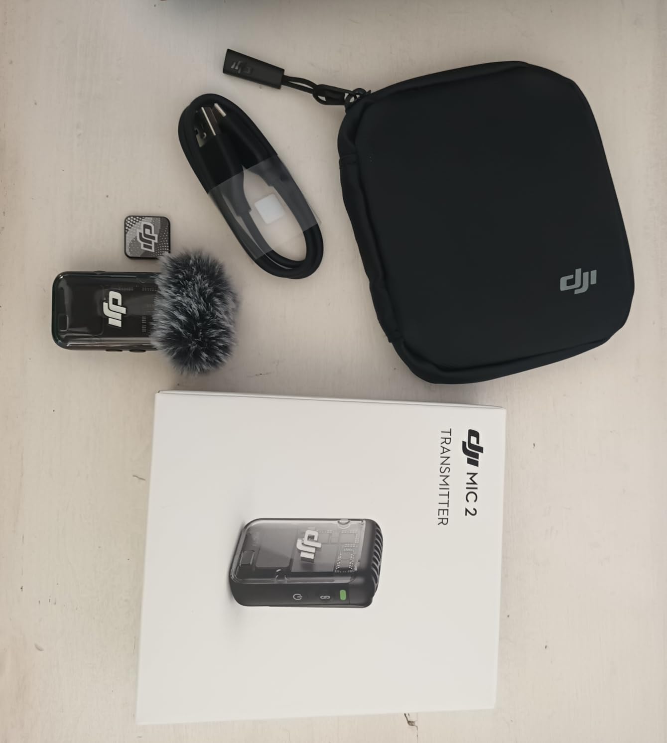 DJI Mic 2 (2 TX + 1 RX + Charging Case), All-in-one Wireless Microphone, Intelligent Noise Cancelling, 32-bit Float Internal Recording, 250m Range, Microphone for iPhone, Android, Camera customer photo 1