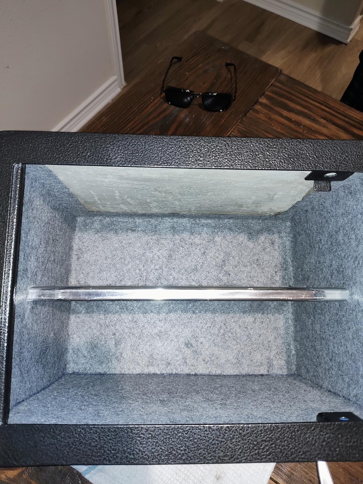 DAYI Safe Box, 2.0 Cubic Feet Home Safe with Fireproof Waterproof Bag, Security Safe Box for Money Cash Valuables, Digital Electronic Keypad, Dual Alarm System, Removable Shelf - D-45 customer photo 1