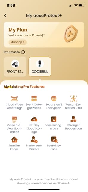 aosu 2K Doorbell customer photo 1