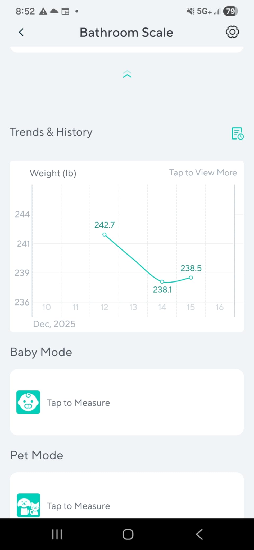 Wyze Scale Ultra Smart Scale for Body Weight, BMI & Muscle Mass | Wi-Fi & Bluetooth Sync, 4.3