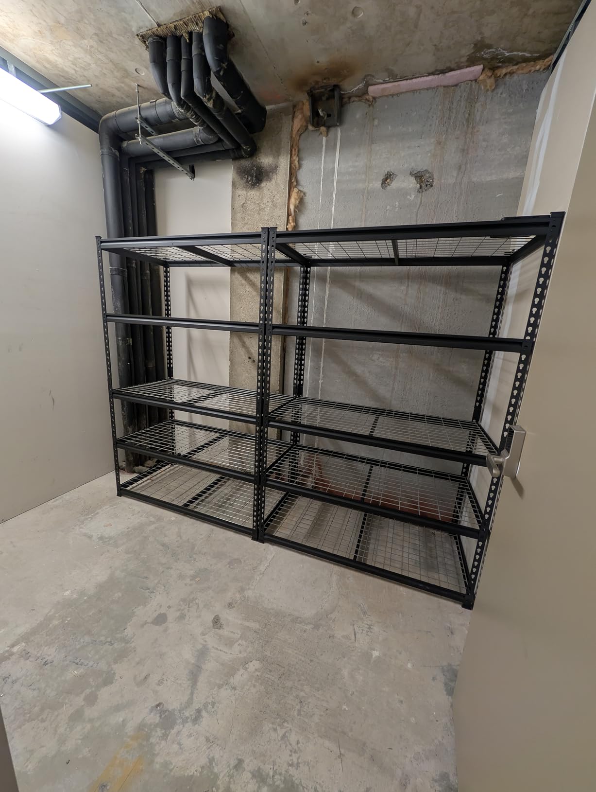 WORKPRO 5-Layer Heavy Duty Metal Storage Rack, 48